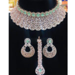A.D-CHOKER-WITH-EARRING-AND-TIKKA-#873
