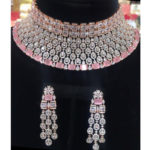 A.D-CHOKER-WITH-EARRING-AND-TIKKA-#874-mint-pink