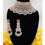 A.D-CHOKER-WITH-EARRING-AND-TIKKA-#875-pink